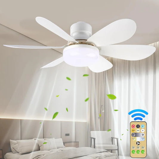 Lampara abanico 2 en 1